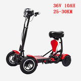 Daibot Four Wheel Electric Skateboard Portable Electric Scooters 10 Inch 36V Foldable Electric Scooter For Disabled/Elderly