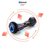 Smart Wheel Hoverboard Skateboard Bluetooth Self Balancing Scooter Flash Wheels 2 Wheels Self Balancing Scooter Dropship