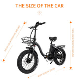 Pre-sale CMACEWHEEL Y20 Inch Variable Speed E-bike 48V/15Ah 750W WithStrong Power