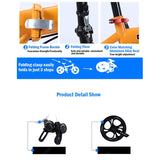 DHL Fast Delivery Folding Bicycle Mountain Bike 20-inch 18 16-inch Steel Variable Speed Bicycles Dual Disc Brakes Road Bikes Racing Bicycle