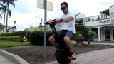 Electric Motorcycle Scooter 1000W One Wheel Self Balancing Bicycle Cycling Scooters 60V Electric Unicycle Scooter For Adults With Seat KiYC#