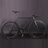 Fixed Gear Bike Fixie Bike 52cm Frame DIY Muscular Frame Cycling Road Aluminum Alloy Fixie Bicycle