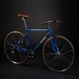 New Retro Road Bicycle Carbon Steel Frame 700CC Wheel SHIMAN0 14 Speed Dual V Brake Bike Outdoor Racing Cycling Bicicleta