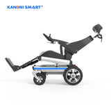 Kangni Smart Factory Direct High Quality  Recline Power Wheelchair Kmini with Typical Safety Function CE ISO13485  Certified