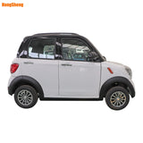 green power four seats electric car with air conditioner  60v electric car for family use
