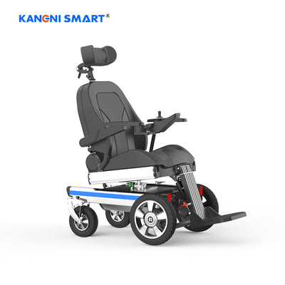 Kangni Smart Factory Direct High Quality  Recline Power Wheelchair Kmini with Typical Safety Function CE ISO13485  Certified