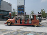 new design electric sightseeing shuttle bus with train