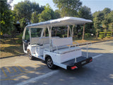 11 seats four-wheel electric sightseeing car for wholesales
