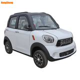 green power four seats electric car with air conditioner  60v electric car for family use