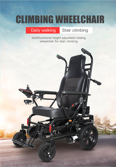High Quality Electric Mechanical Wheelchairs For The Disabled To Climb The Building
