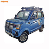 lithium battery electric car with best price enclosed electric car with air conditioner