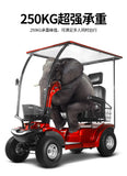 4 Wheels, Two seat, Sunny roof, 4031B  Mobility Scooter For Elderly Handicap Disable