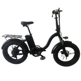 20 Inch Folding Mountain Ebike: Smlro E-Bike  E7 Electric Bicycle with Fat Tyre and Multi-color Disc Brake for Men and Women