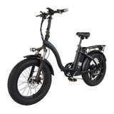 20 Inch Folding Mountain Ebike: Smlro E-Bike  E7 Electric Bicycle with Fat Tyre and Multi-color Disc Brake for Men and Women