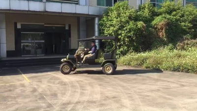 CE Certificate 5 person vintage model T mini car electric car