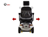 Compact size  360°swivel  4 wheels mobility scooter for elderly disabled handicapped