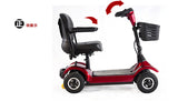 Compact foldable 4 wheels mobility scooters for elderly handicapped disabled