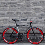 Mountain Road Bike Fixed Gear 26 Inch Single Speed Retro Frame Man and Woman Students Adult Bicycle New