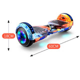 Smart Wheel Hoverboard Skateboard Bluetooth Self Balancing Scooter Flash Wheels 2 Wheels Self Balancing Scooter Dropship