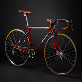 New Retro Road Bicycle Carbon Steel Frame 700CC Wheel SHIMAN0 14 Speed Dual V Brake Bike Outdoor Racing Cycling Bicicleta