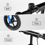 Ancheer New Baby Balance Bikes Bicycle Children Walker No Foot Pedal Toddler Bike