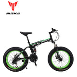Make steel folding frame, Fatbike 20 wheel, 24 speed SHIMANO Folding Bicycle easy-smart-way.myshopify.com