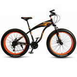 wolf's fang mountain bike 7/21/24 speed bicycle 26x4.0 fat bike Spring Fork snow bikes road bike Man Mechanical Disc Brake easy-smart-way.myshopify.com