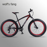 wolf's fang Bicycle Mountain 26*4.0 Bike bmx 8 speed Bikes Fat bike mtb road  bikes new Snow man Bicycles free shipping easy-smart-way.myshopify.com