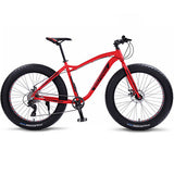 Wolf's fang new Bicycle Mountain bike 26 inch Fat Bike 8 speeds Fat Tire Snow Bicycles Man bmx mtb road bikes free shipping easy-smart-way.myshopify.com