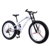 Fat Bike Speed Change Cross-country Mountain Bike, 4.0 Super Wide Tires, Snow Sand Bicycle, Male And Female Student Bicycle easy-smart-way.myshopify.com
