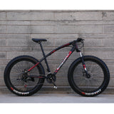 Fat Bike Speed Change Cross-country Mountain Bike, 4.0 Super Wide Tires, Snow Sand Bicycle, Male And Female Student Bicycle easy-smart-way.myshopify.com