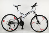 KUBEEN mountain bike 26-inch steel 21-speed bicycles dual disc brakes variable speed road bikes racing bicycle BMX Bike easy-smart-way.myshopify.com