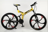 KUBEEN mountain bike 26-inch steel 21-speed bicycles dual disc brakes variable speed road bikes racing bicycle BMX Bike easy-smart-way.myshopify.com