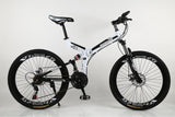 KUBEEN mountain bike 26-inch steel 21-speed bicycles dual disc brakes variable speed road bikes racing bicycle BMX Bike easy-smart-way.myshopify.com