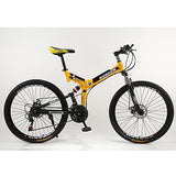KUBEEN mountain bike 26-inch steel 21-speed bicycles dual disc brakes variable speed road bikes racing bicycle BMX Bike easy-smart-way.myshopify.com