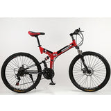 KUBEEN mountain bike 26-inch steel 21-speed bicycles dual disc brakes variable speed road bikes racing bicycle BMX Bike easy-smart-way.myshopify.com