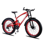 Love Freedom Top quality Bike 7/21/24/27 Speed 26 * 4.0 Fat Bike Shock Absorbers Bicycle Free Delivery Snow Bike easy-smart-way.myshopify.com