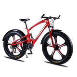Love Freedom Top quality Bike 7/21/24/27 Speed 26 * 4.0 Fat Bike Shock Absorbers Bicycle Free Delivery Snow Bike easy-smart-way.myshopify.com