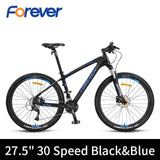 Carbon Fiber Mountain Bike 27/30 Speed off Road Bike 27.5 inch Variable Speed Bicycle Front Rear Hydraulic Disc Brake MTB Bike easy-smart-way.myshopify.com
