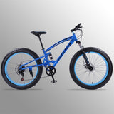 wolf's fang bicycle fat bike 26"X 4.0  mountain bike 21 speed fat Bike road bicycles Front and Rear Mechanical Disc Brake easy-smart-way.myshopify.com