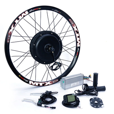 Electric Bike Kit 1500w Motor Wheel 48V E Bike Kit 1500W Wheel Motor Electric Bicycle Conversion Kit for 20-29in Rear Hub Motor