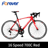 FOREVER 700C Road Bike Carbon Rode Bicycle Mountain Bike Dirt Bike with Aluminum Alloy Frame Racing Bike 16 Speed velo de Route easy-smart-way.myshopify.com