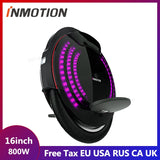 INMOTION V8 Electric Unicycle Monowheel Onewheel Selfbalancing Scooter EUC Off-road APP With Decorative Lamps Electric Scooter easy-smart-way.myshopify.com