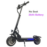 FLJ Newest 11inch Off Road wheel 60V/3200W Electric Kick Scooter for Adults powerful e scooter electric electro scooter easy-smart-way.myshopify.com