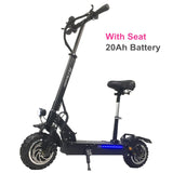 FLJ Newest 11inch Off Road wheel 60V/3200W Electric Kick Scooter for Adults powerful e scooter electric electro scooter easy-smart-way.myshopify.com