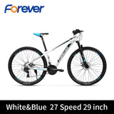 FOREVER 29" Large Wheelset Mountain Bike Men Aluminium Alloy Bicycle Women Teenages OFF-road Bicycle Damping 27 Speed MTB Bike easy-smart-way.myshopify.com