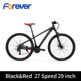 FOREVER 29" Large Wheelset Mountain Bike Men Aluminium Alloy Bicycle Women Teenages OFF-road Bicycle Damping 27 Speed MTB Bike easy-smart-way.myshopify.com