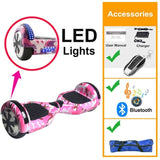 6.5 Inch Met Zak Rood Roze Self Balancing Scooter Elektrische Skateboard Hover Board Smart Balance Board Overboord Vespa easy-smart-way.myshopify.com