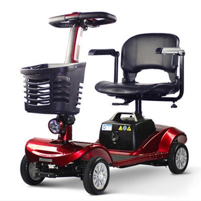Four Wheels Electric Skateboard Electric Bicycles 24V 250W Mini Portable Electric Scooter For Elderly