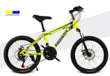 Children's bicycle 20inch 21 speed kids bike Children's variable speed mountain bike Two-disc brake bike various styles bicycle